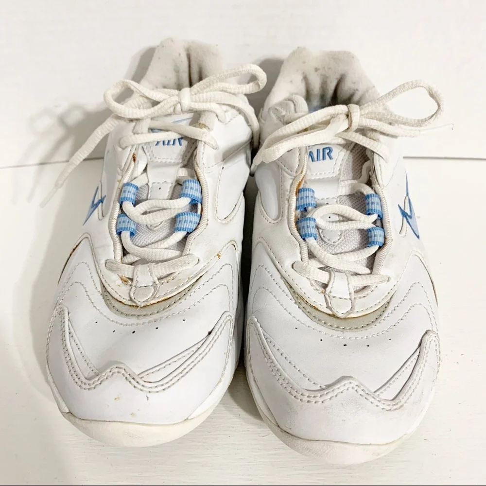 Nike Air Training Style: 311277-141 Running Athletic Shoes Sneakers White Blue
